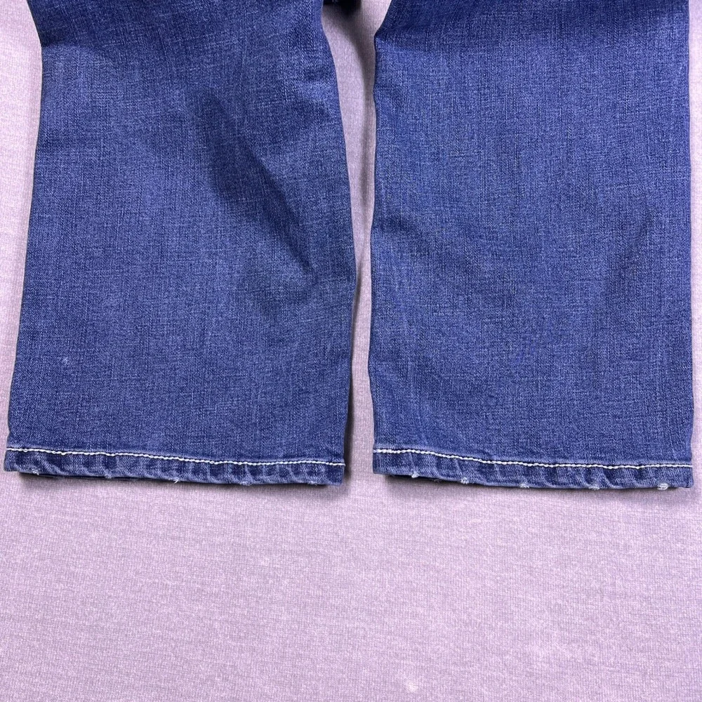 TK Axel Men Slim Boot Cut Jeans Blue‎ Denim Size 34x30 Stretch RN138823